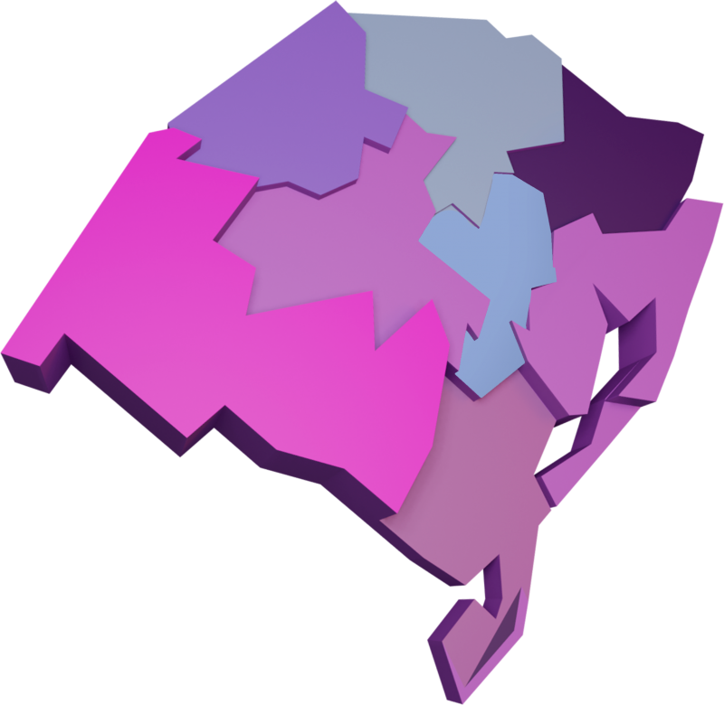 Mapa 3D dos ecossistemas de Inovação do RS